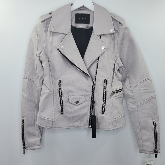 Blank NYC Jackets & Blazers - BLANK NYC Easy Rider Faux Leather Moto Jacket NEW